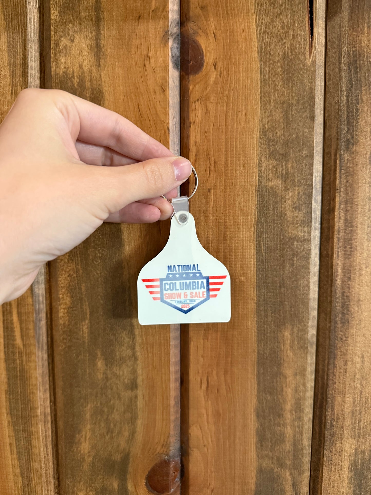 Columbia Breed Keychain