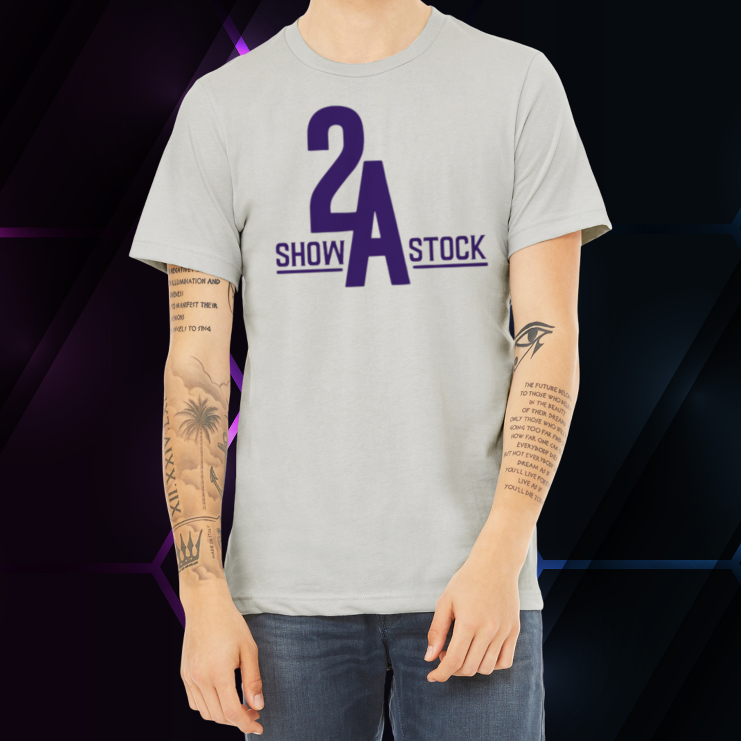 2A Silver Tee