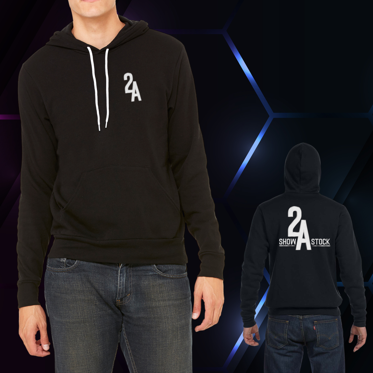 2A Black Hoodie