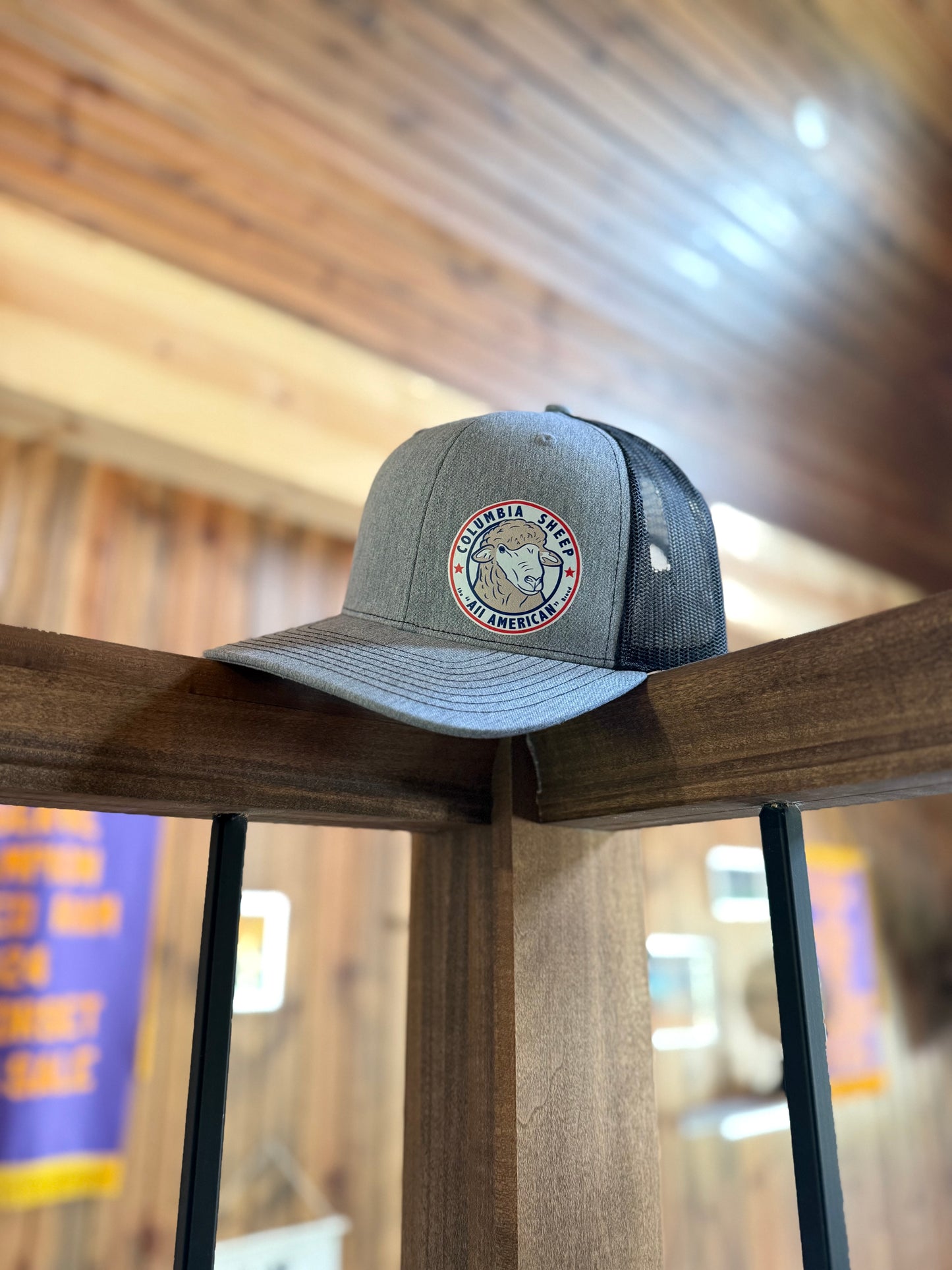 Charcoal/Black Official Columbia Logo Hat