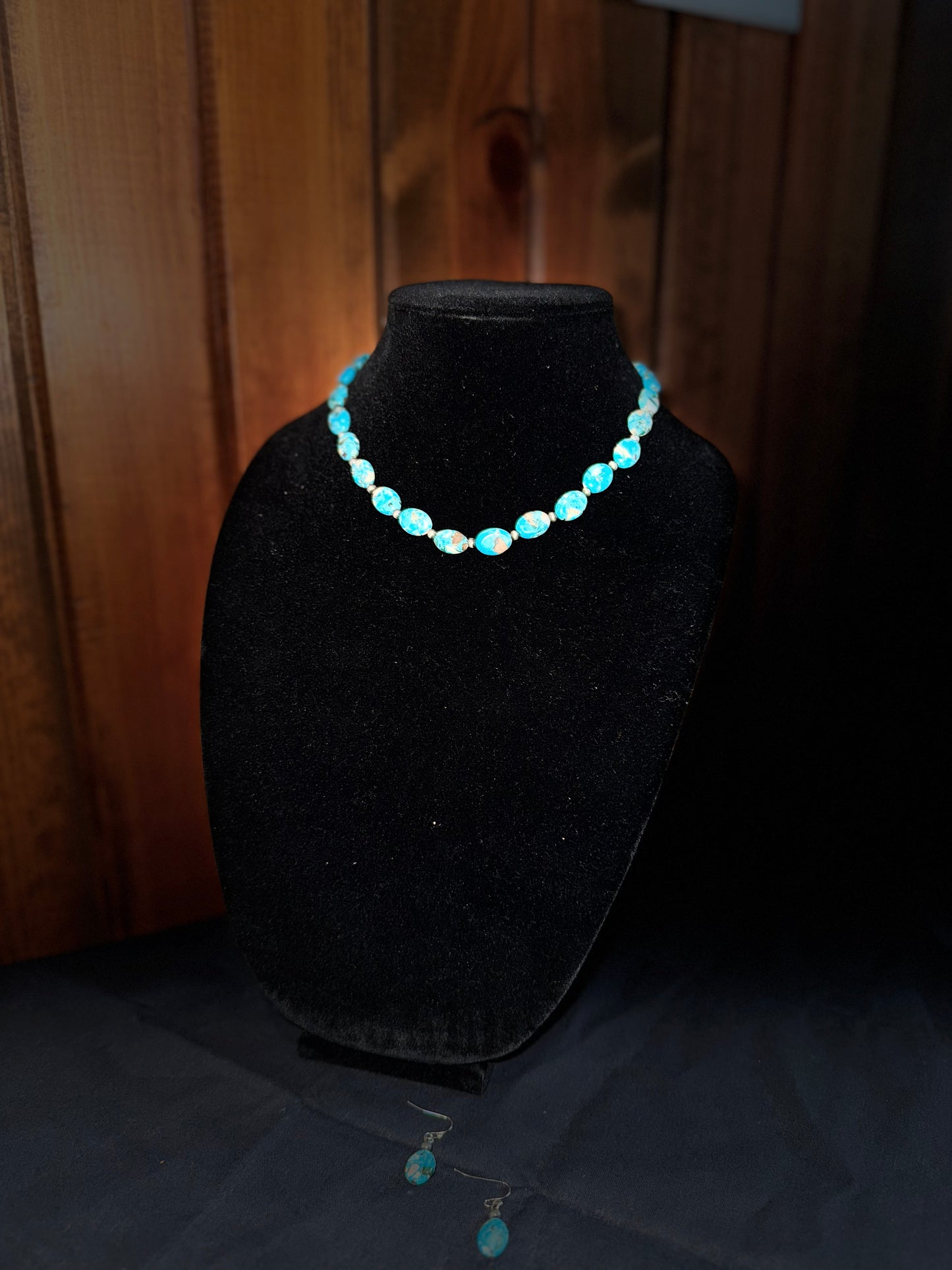 Full Oval Gem Necklace