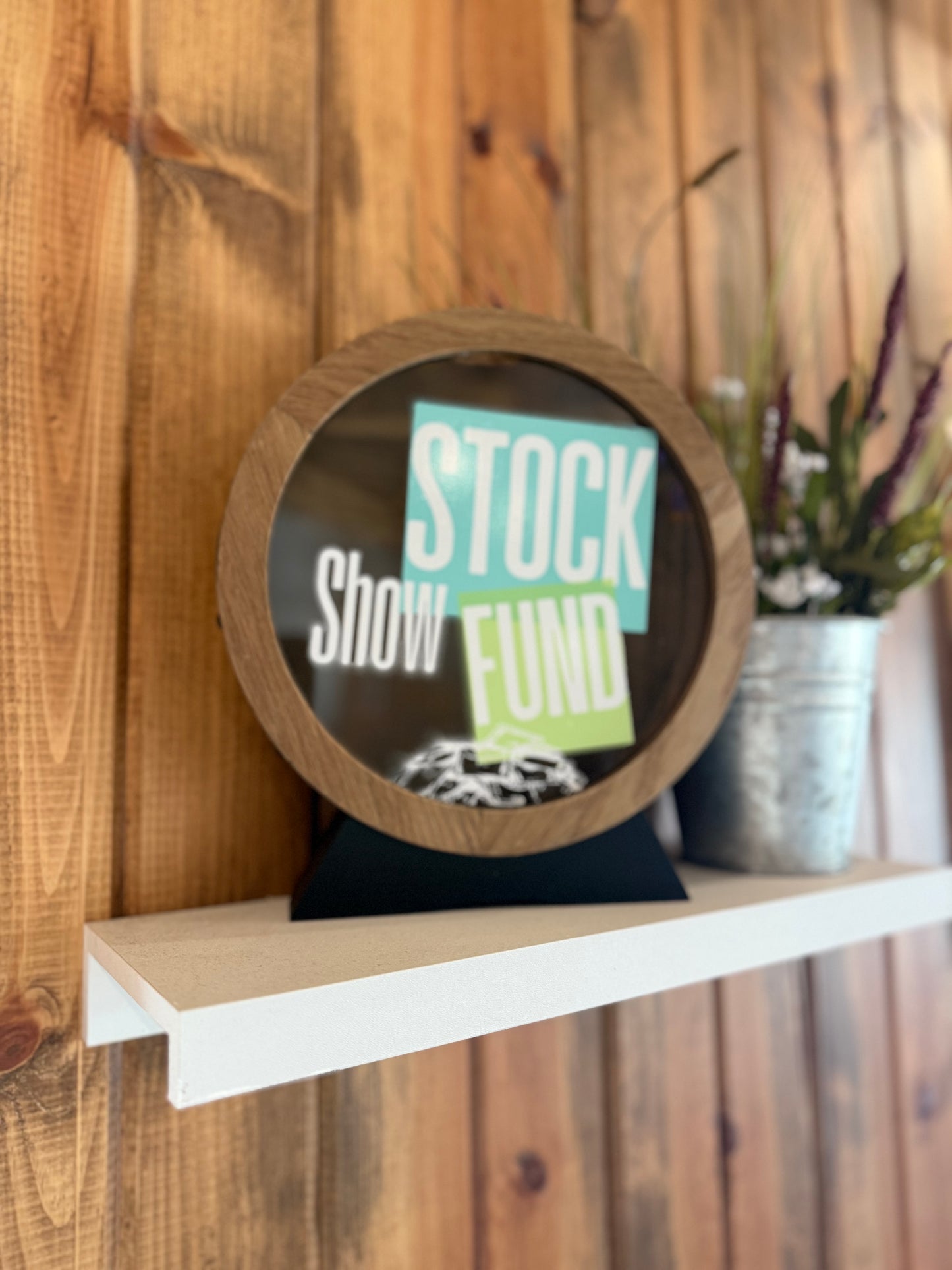 Stock Show Fund Money Bank