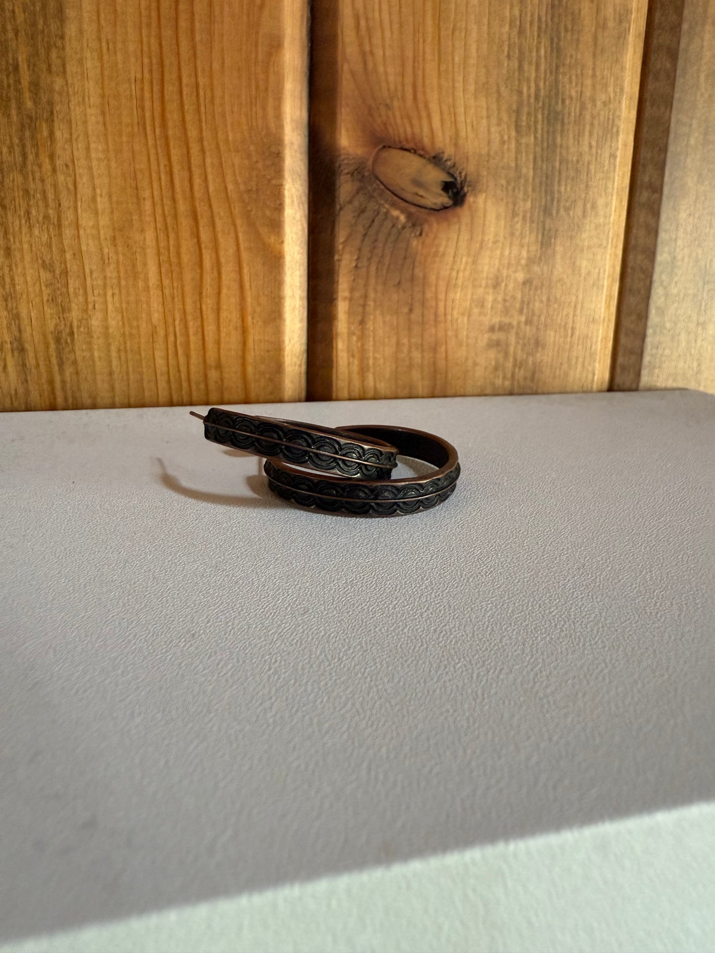 Metal Hoop Earrings