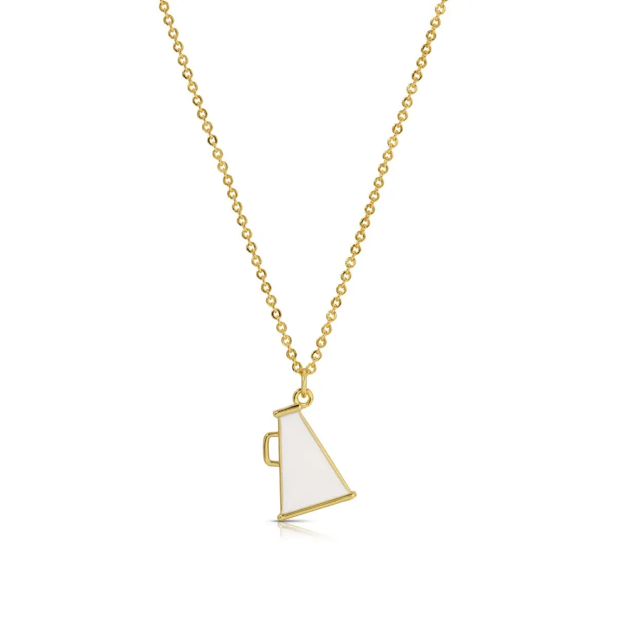 Gameday Spirit! Enamel Megaphone Necklace