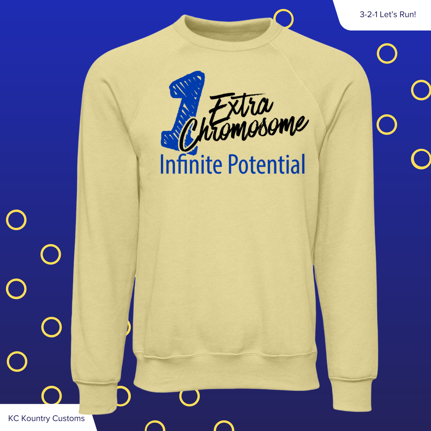 1 Extra Chromosome - Infinite Potential - CREWNECK