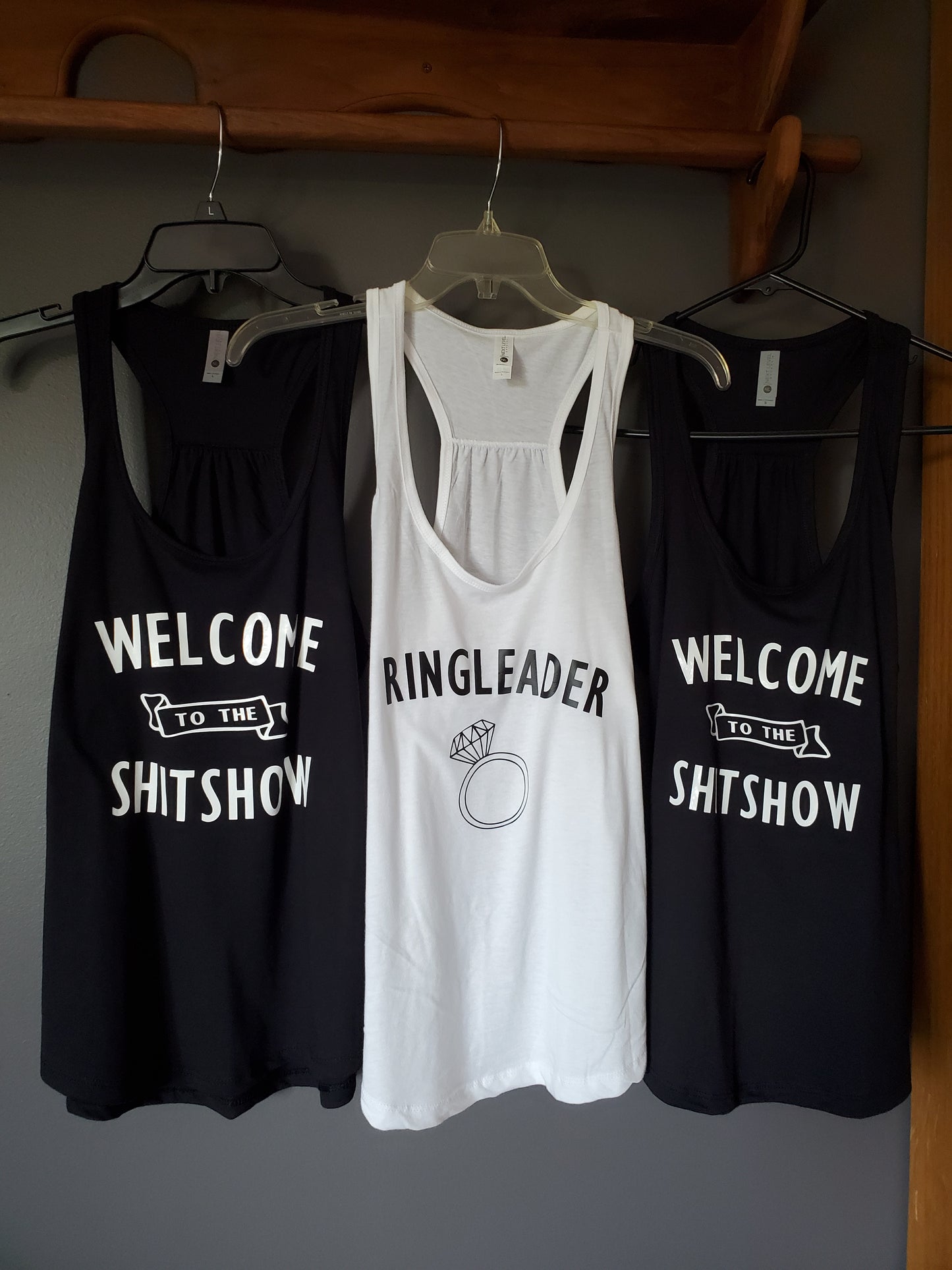 Shitshow Bride & Bachelorette Tanks