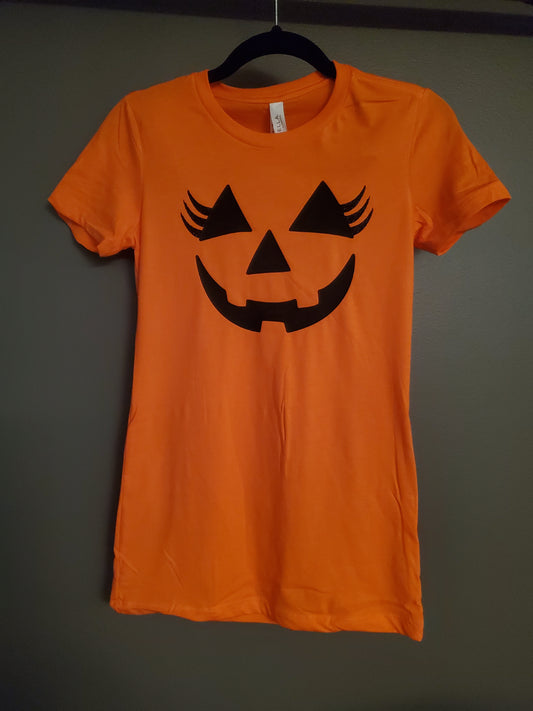 Sparkle Lashes Pumpkin Tee