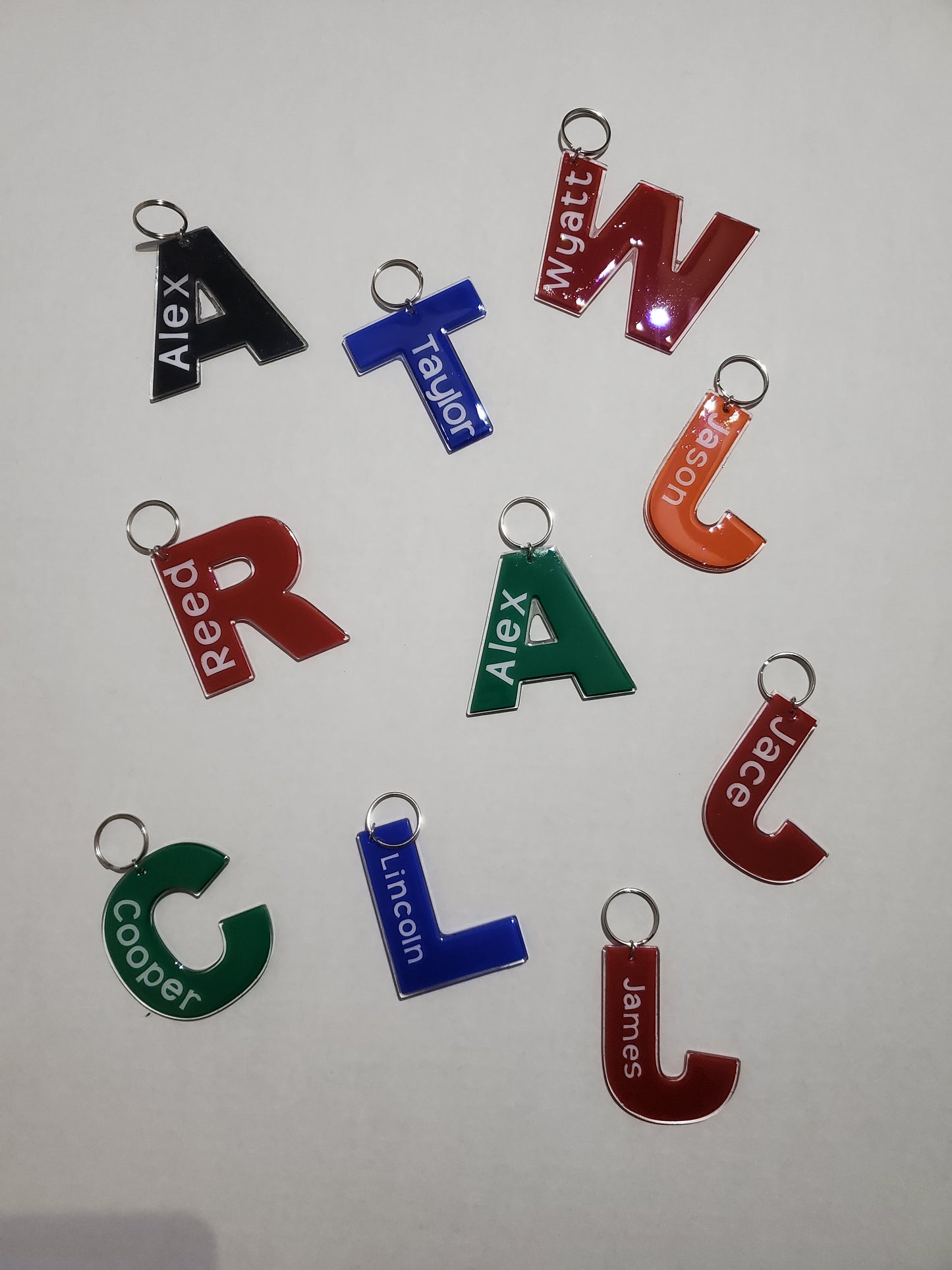 Large Letter Keychain