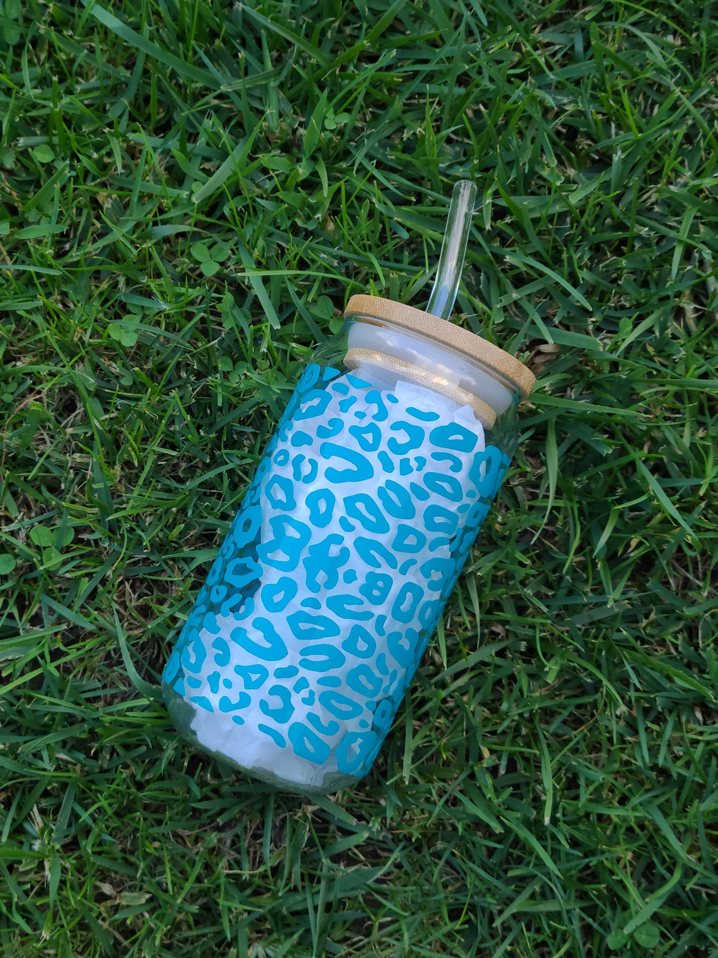 Cheetah Print Bamboo Cup