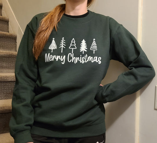 Merry Christmas Crew Sweatshirt