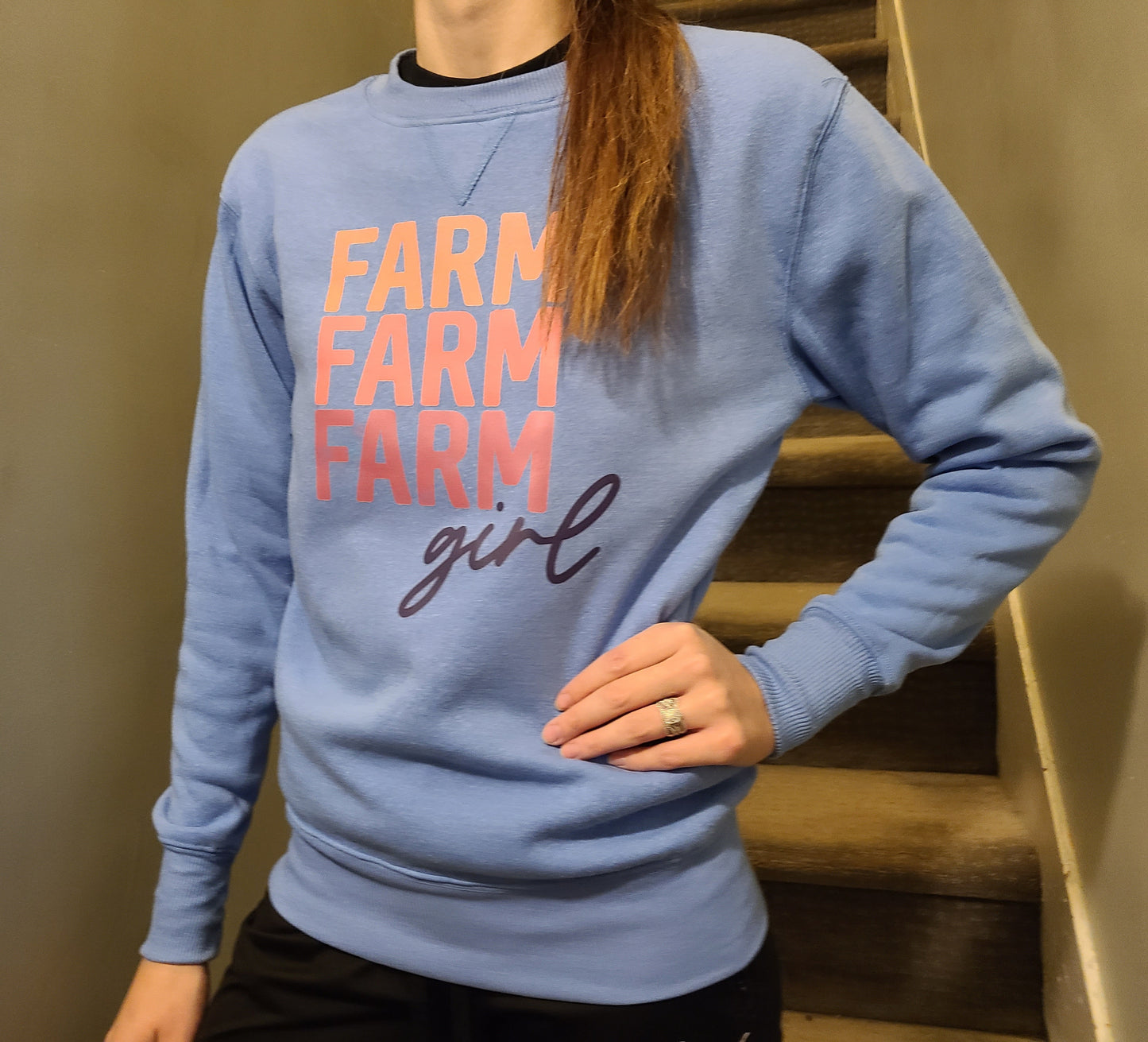Farm Girl Crew Sweatshirt
