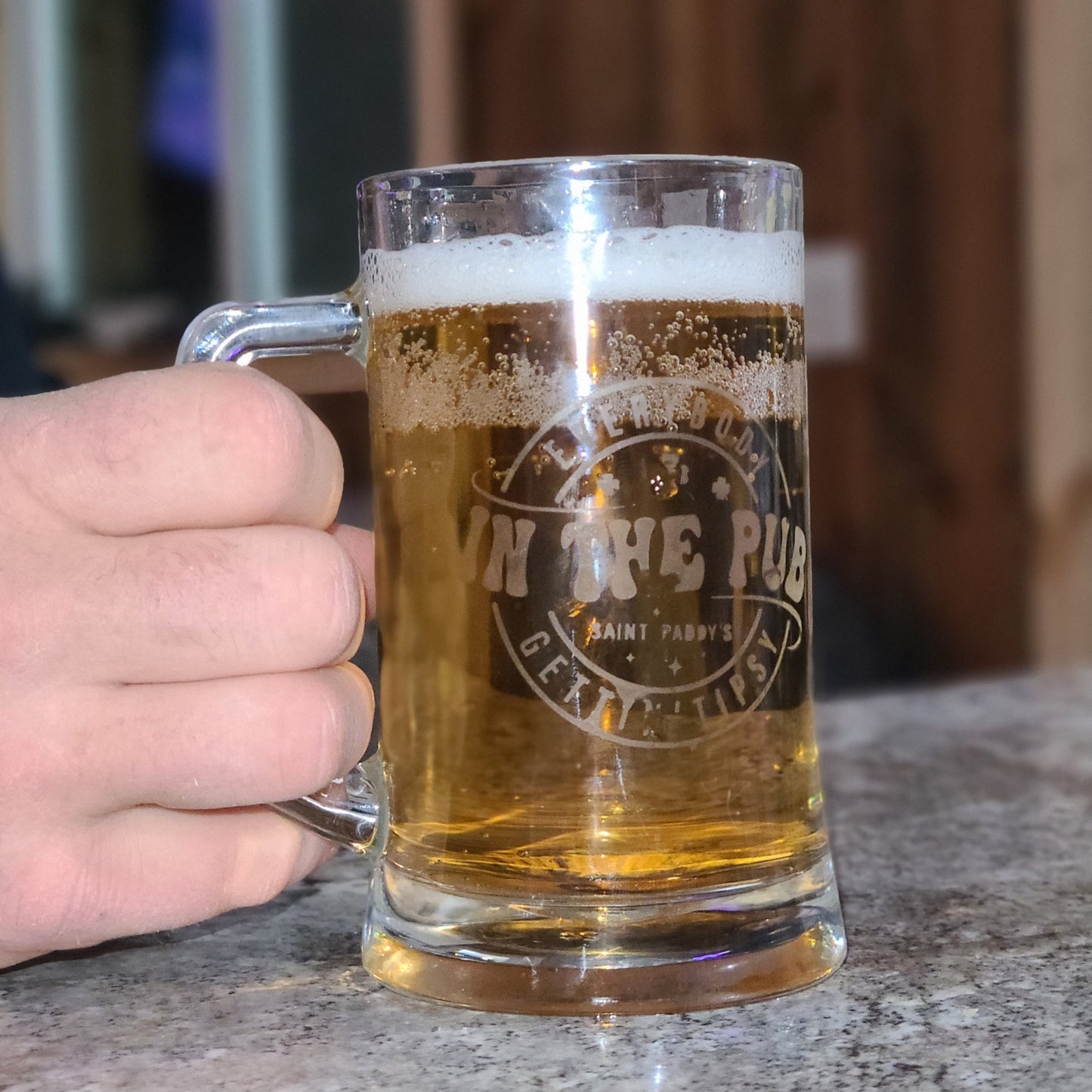 Everybody In The Pub Gettin' Tipsy Beer Stine