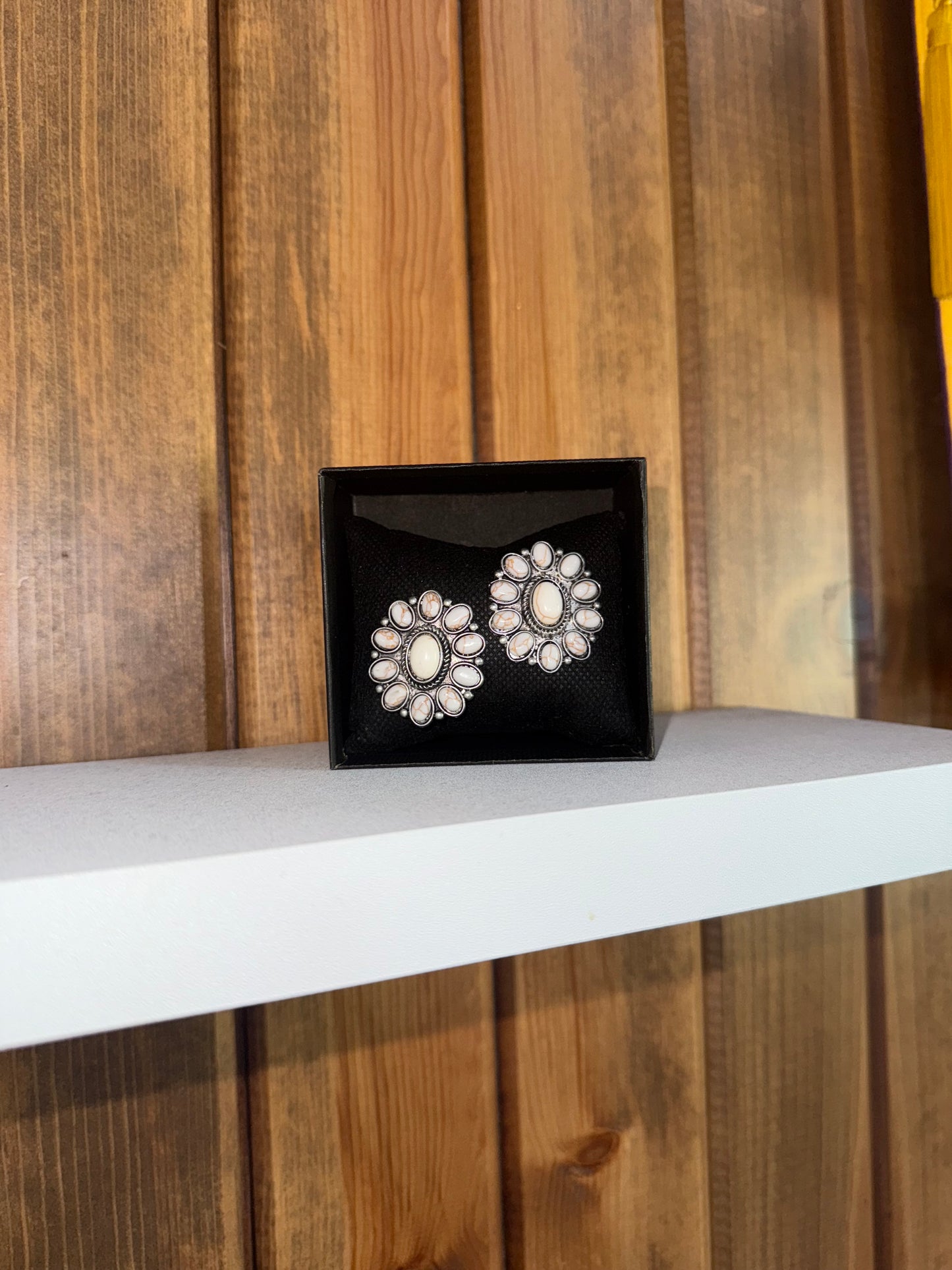 Concho Stud Earrings
