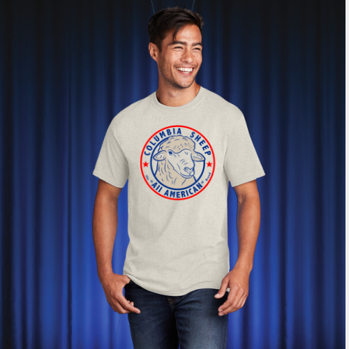 Official Columbia Logo Full Front T-Shirt