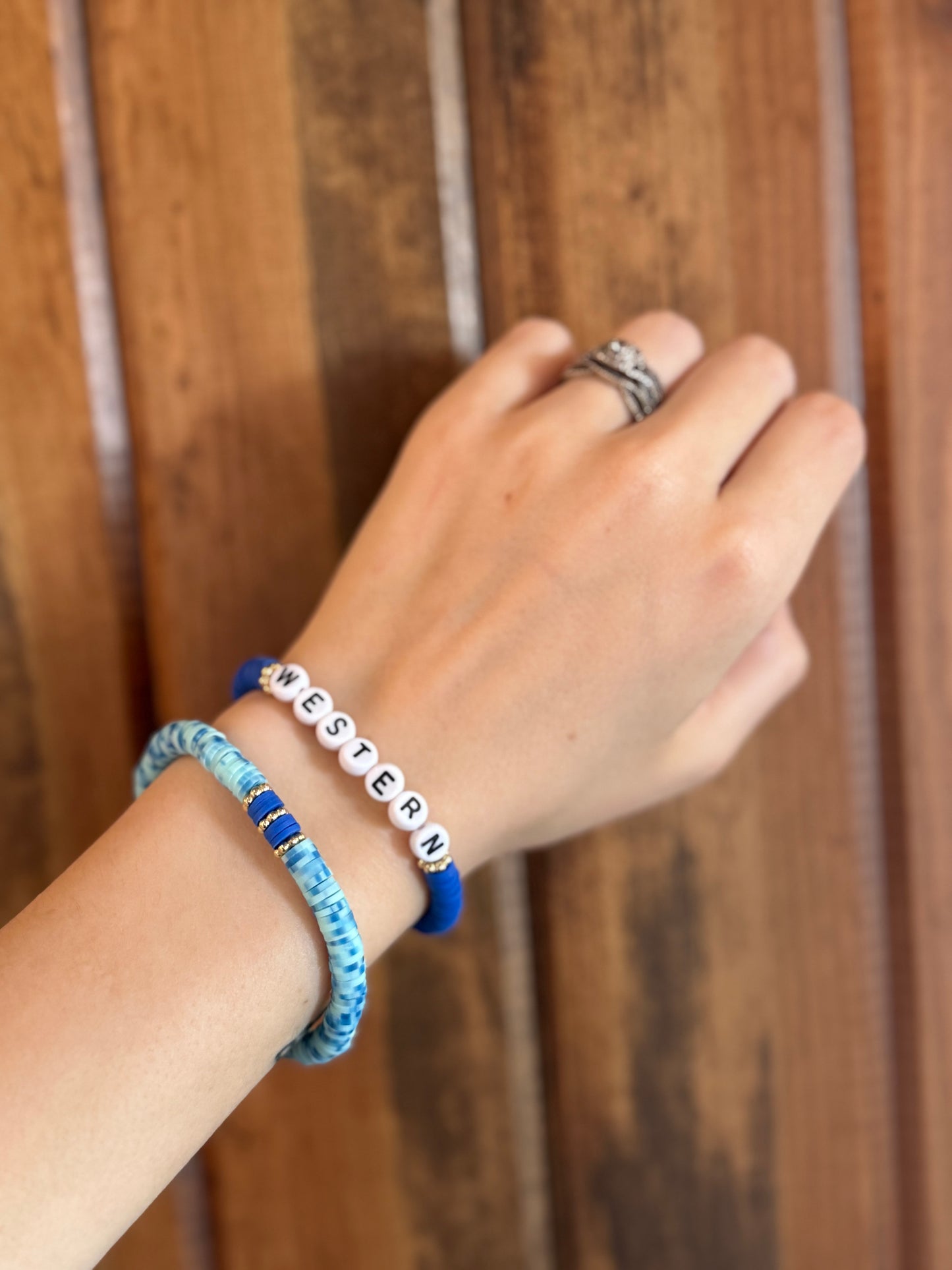 Clay Bead Bracelet Stacks