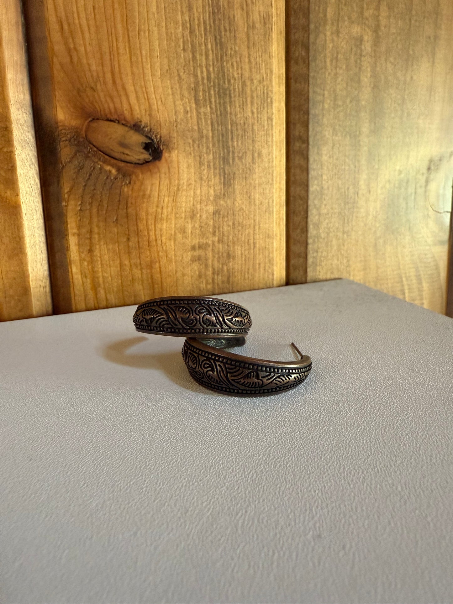 Metal Hoop Earrings