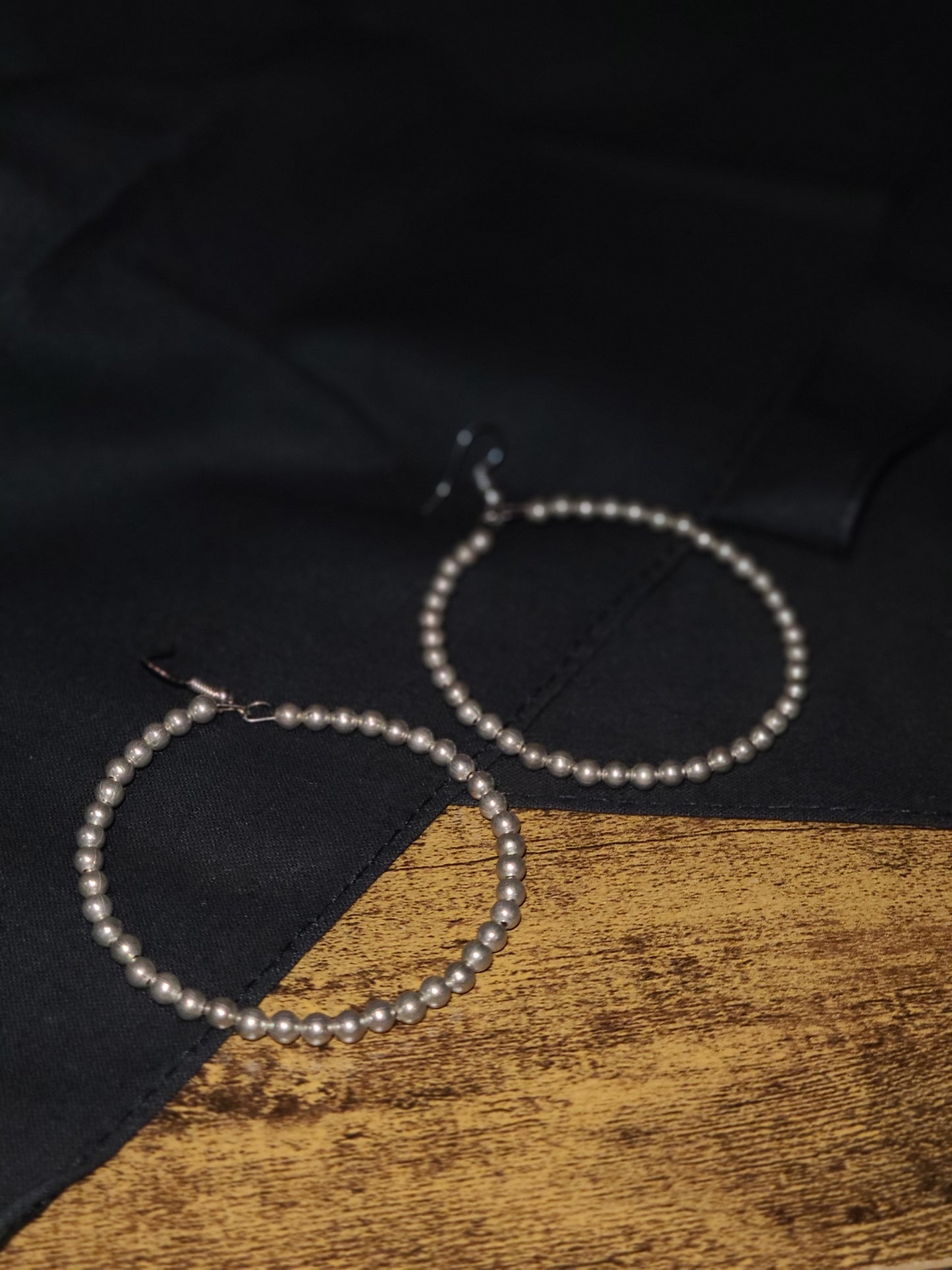 Sterling Silver Plated Hoop Earrings