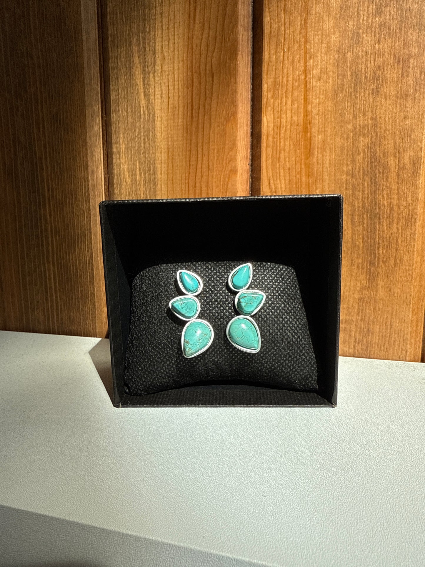 Turquoise Navajo Stud Earrings