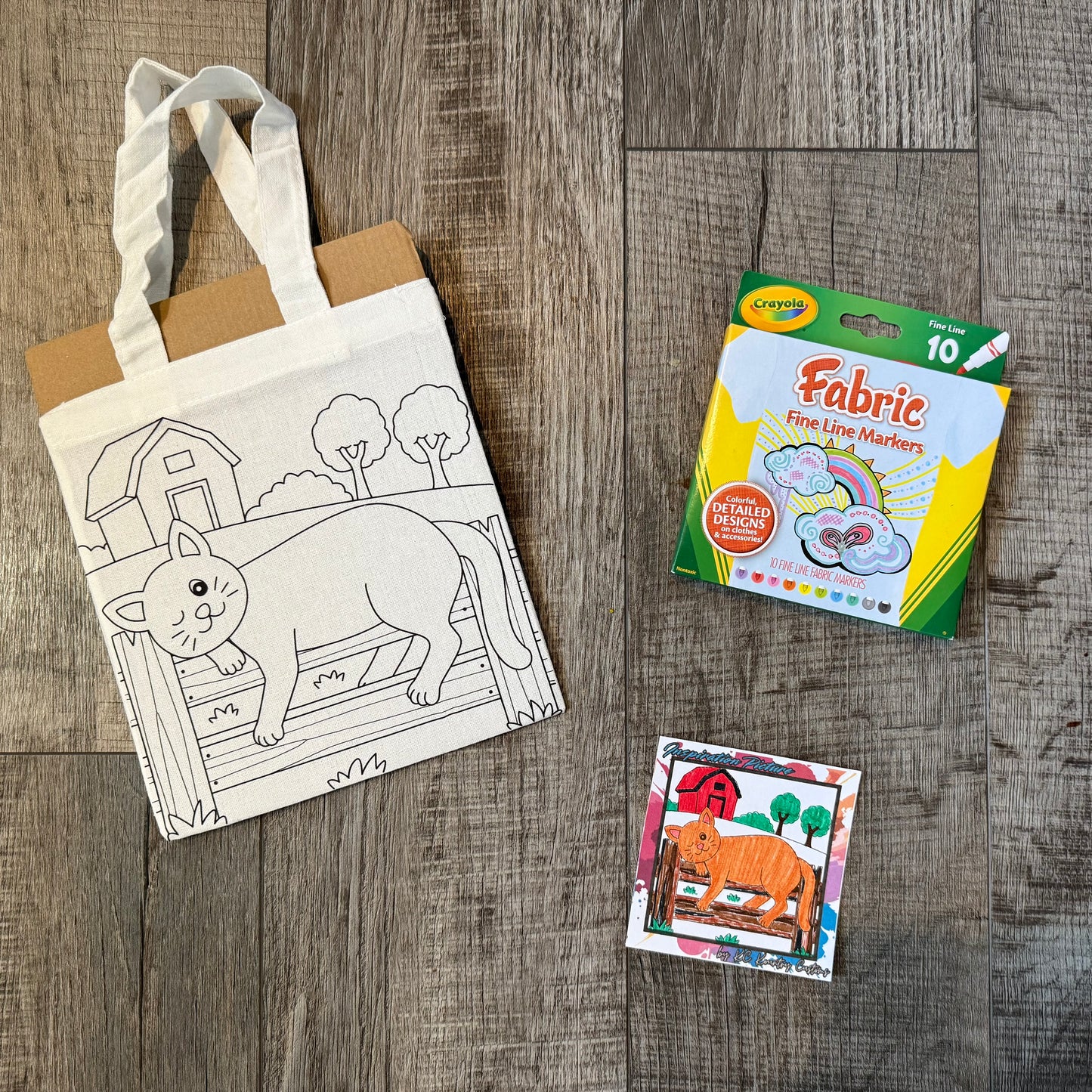 DIY Farm Artist Bag