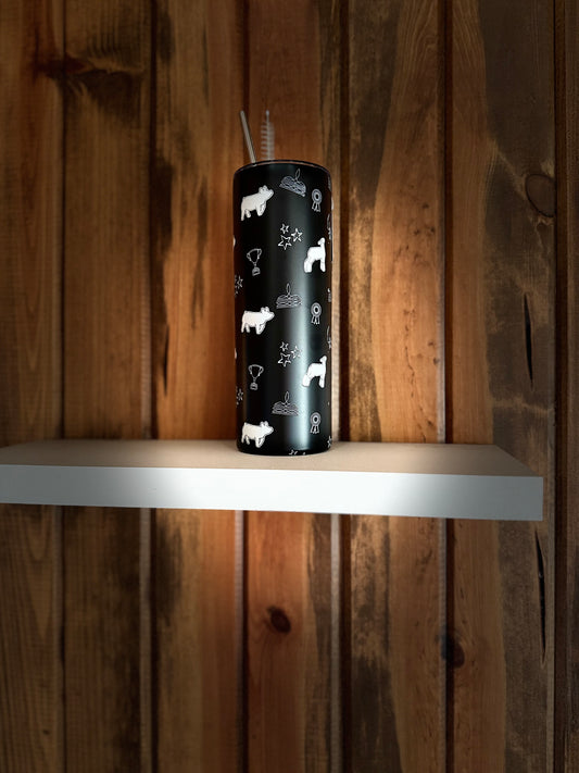 Stock Show Collage Wrapped Tumbler