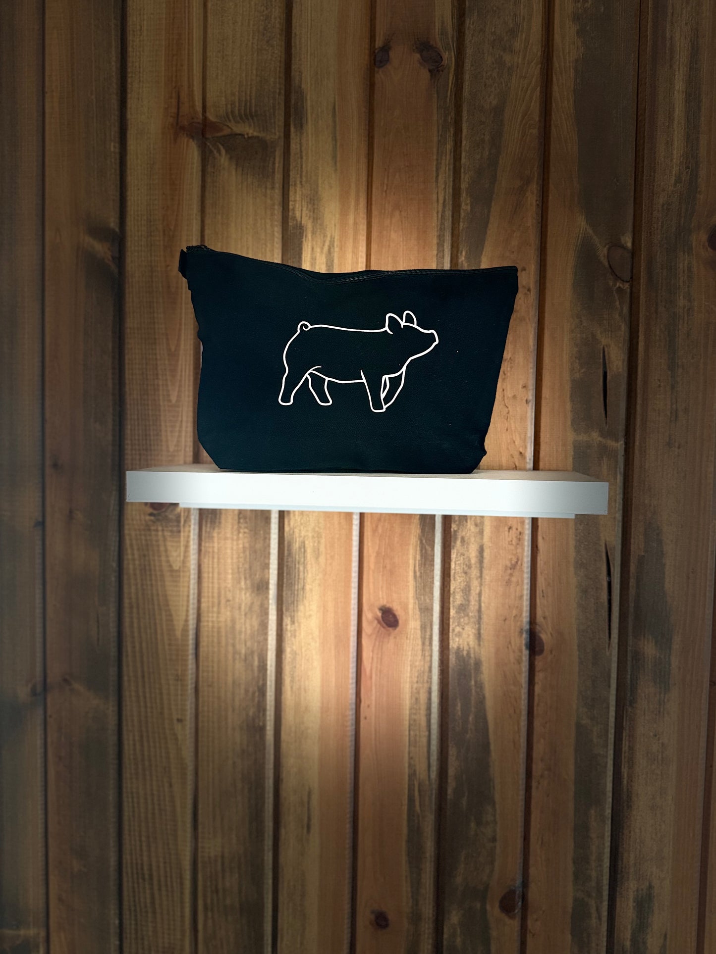 Small Canvas Bag with Livestock Image