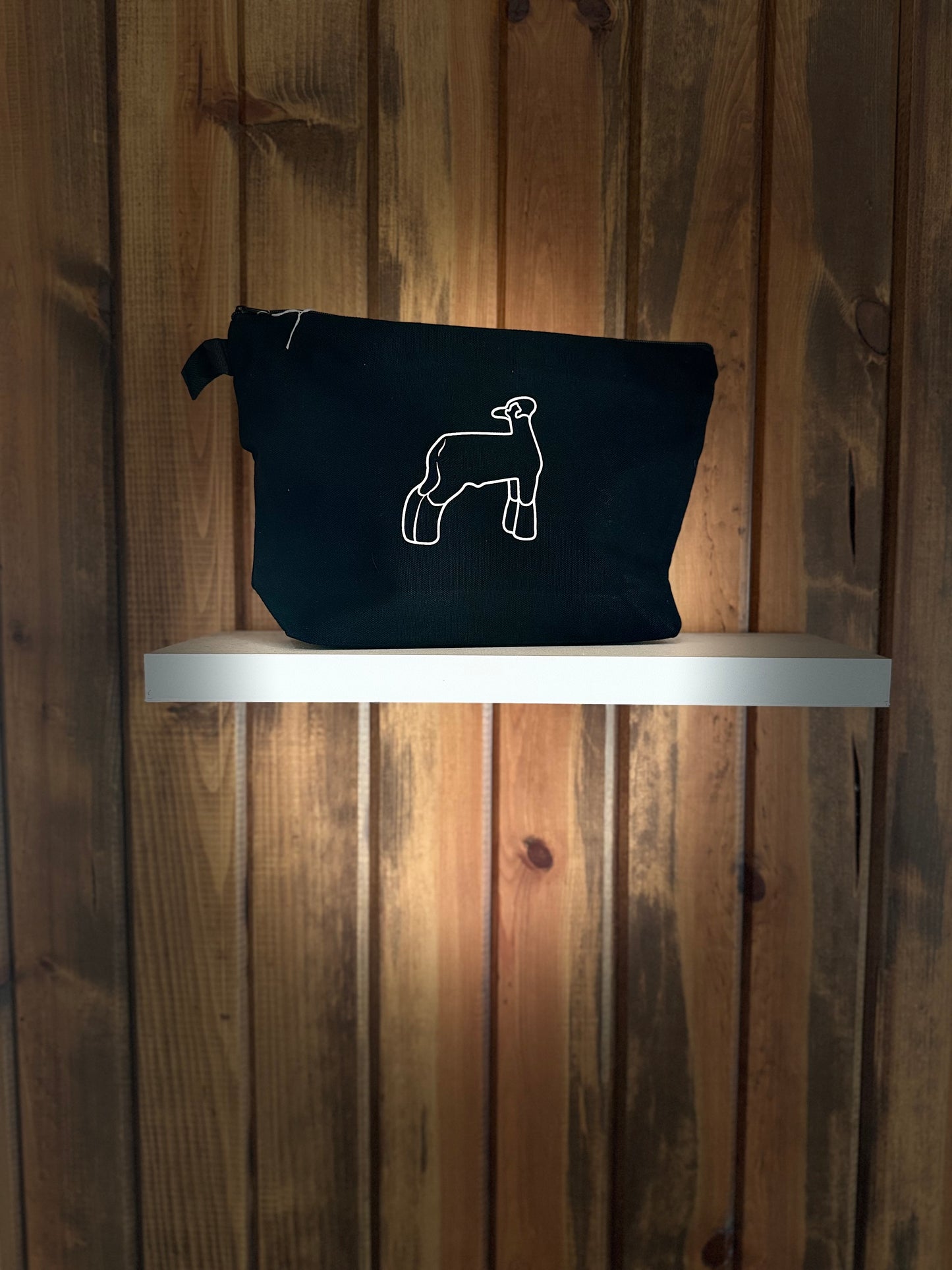 Small Canvas Bag with Livestock Image