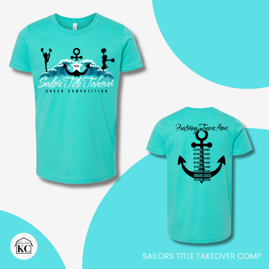 STT Youth Teal Comp Tee