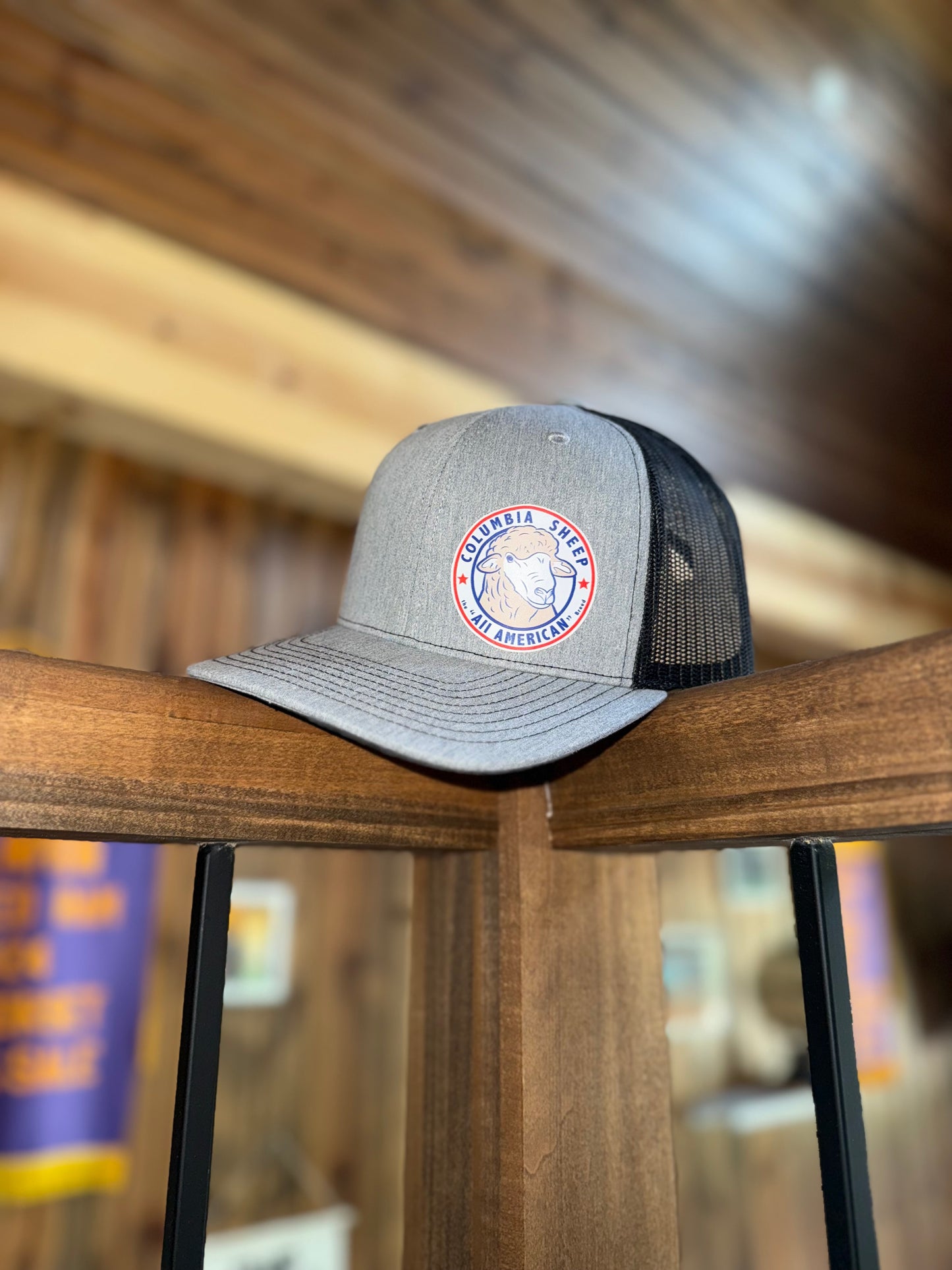 Charcoal/Black Official Columbia Logo Hat