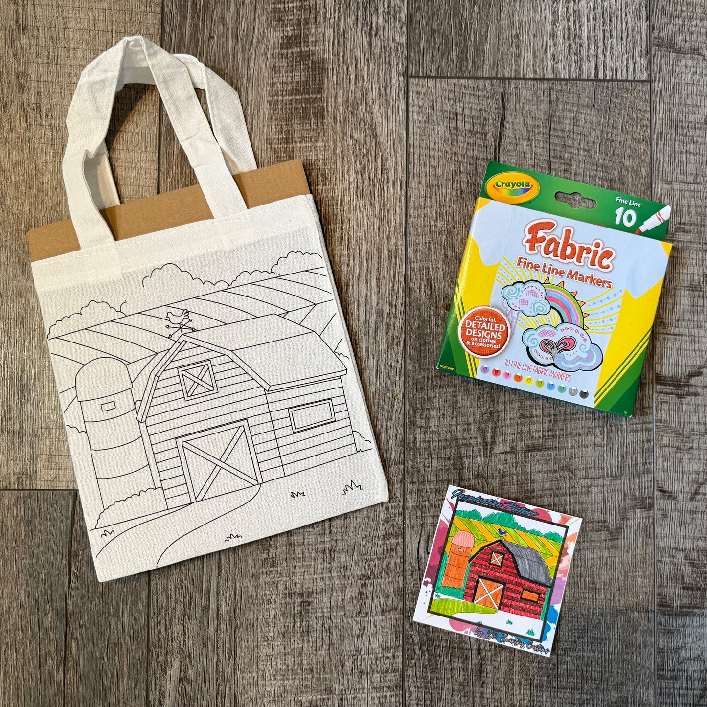 DIY Farm Artist Bag