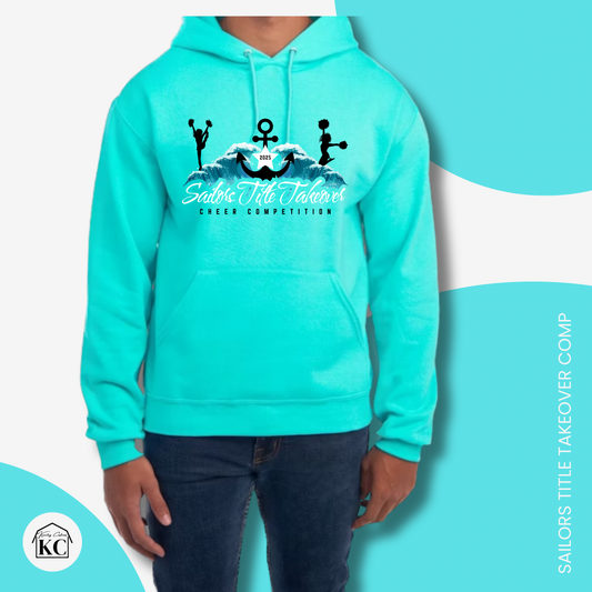 STT Adult Scuba Blue Hoodie