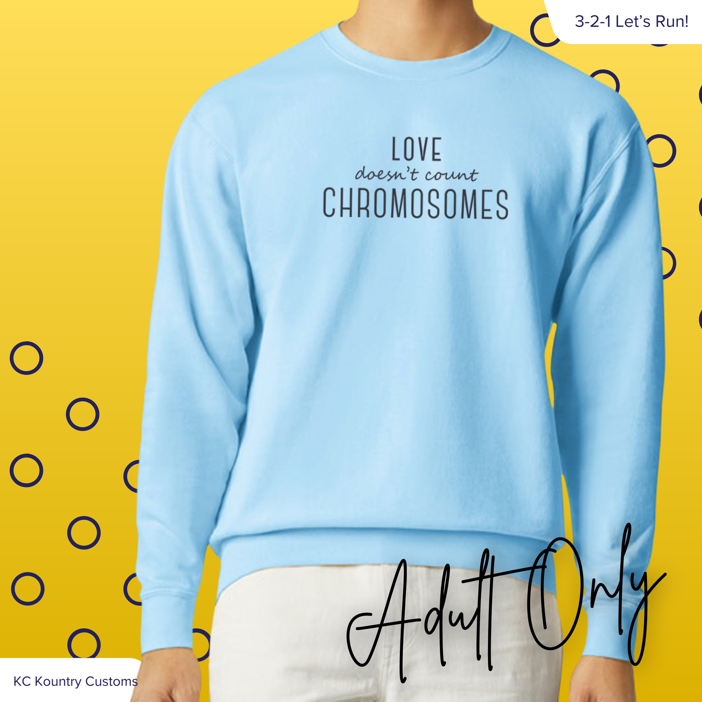 Elegant Love Doesn't Count Chromosomes - CREW (ADULT ONLY)