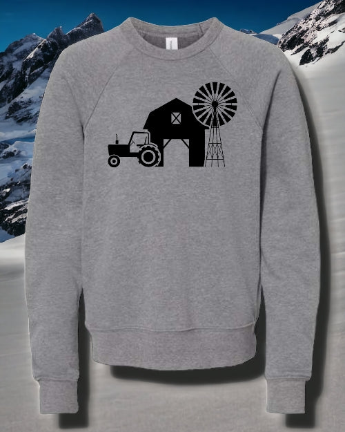 Barn Scene CREWNECK