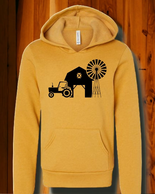 Barn Scene HOODIE