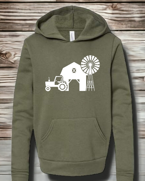 Barn Scene HOODIE