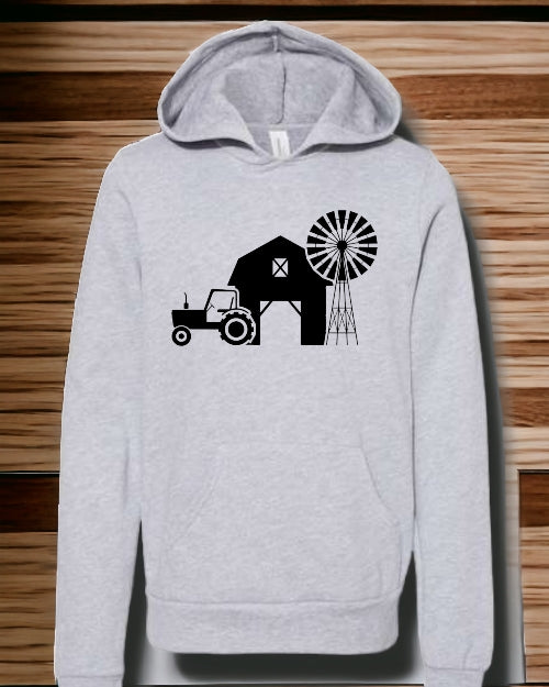 Barn Scene HOODIE