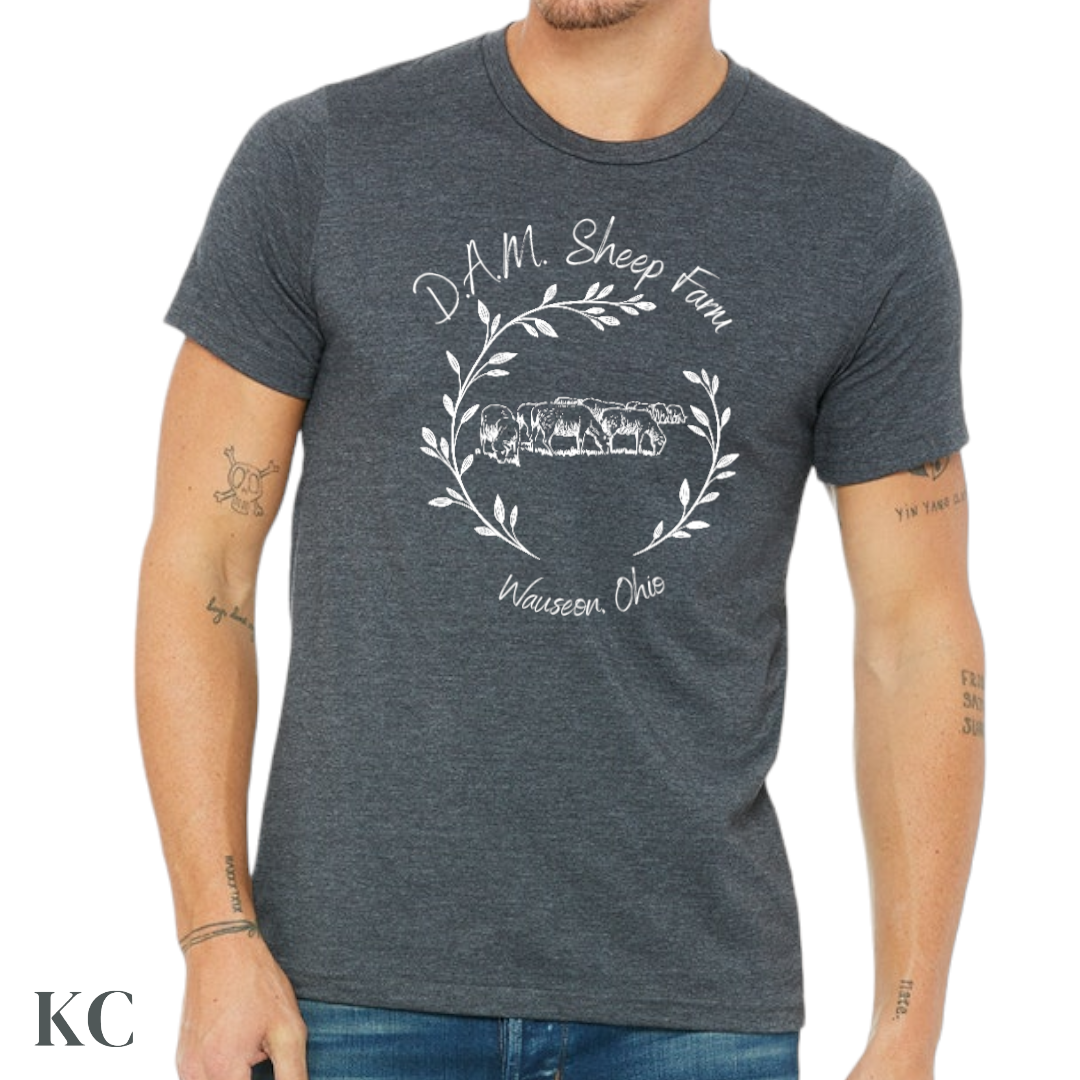 Heather Dark Grey Tee