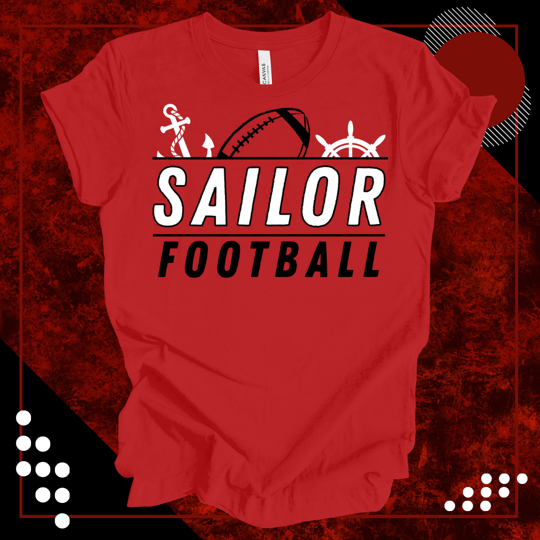 LS Sailor Football Tshirt