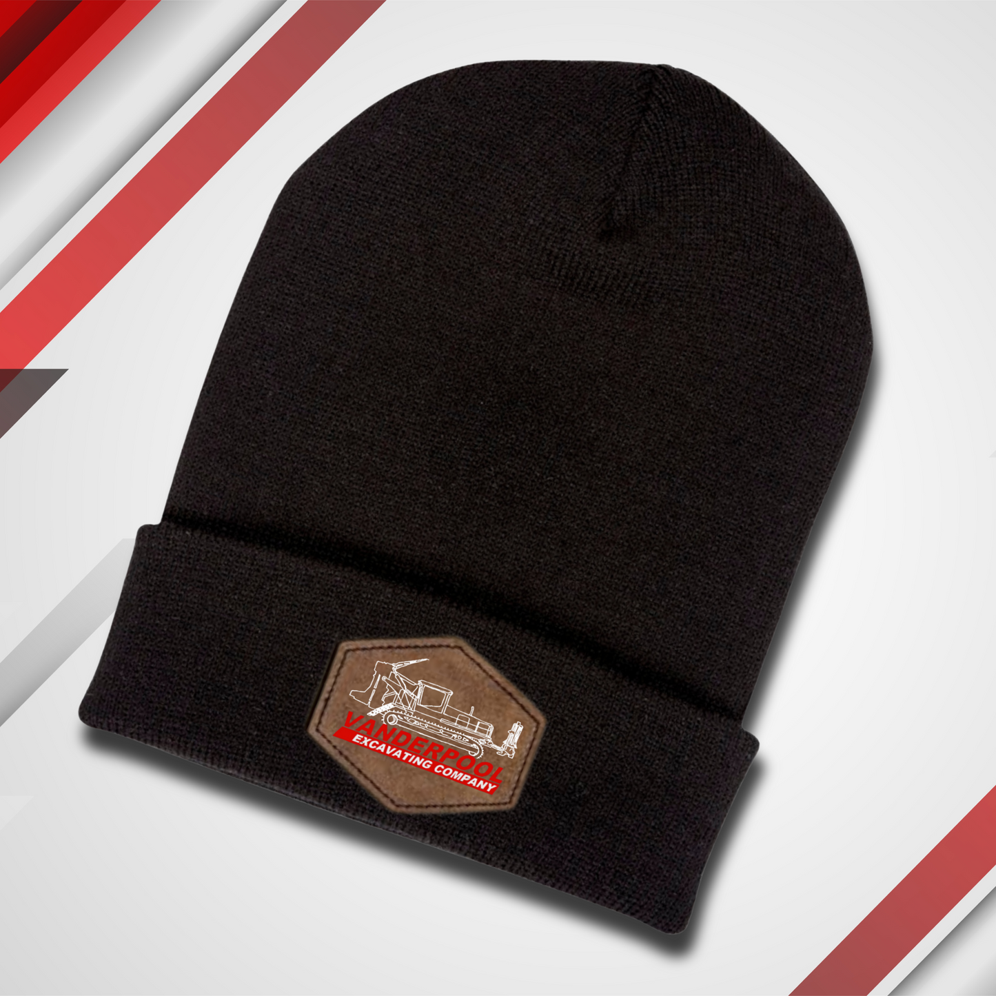 VEC Black Beanie