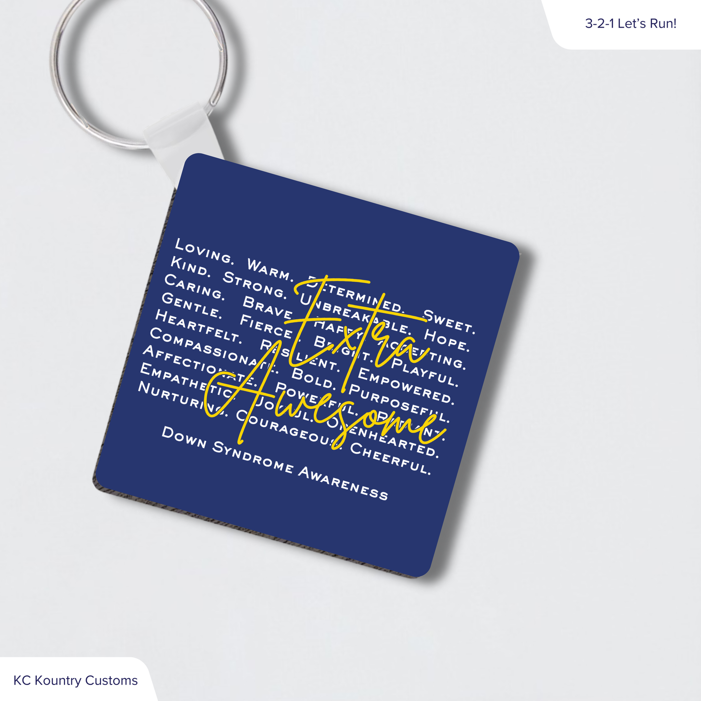 All The Details Keychain