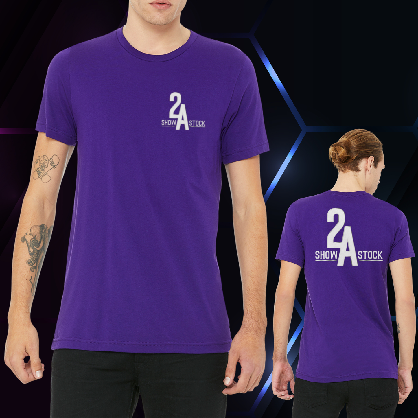 2A Team Purple Tee