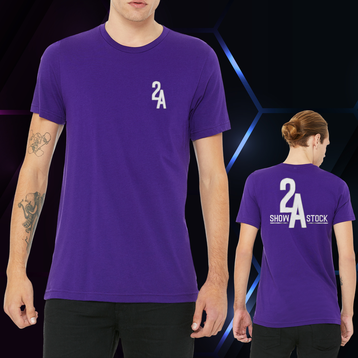 2A Team Purple Tee