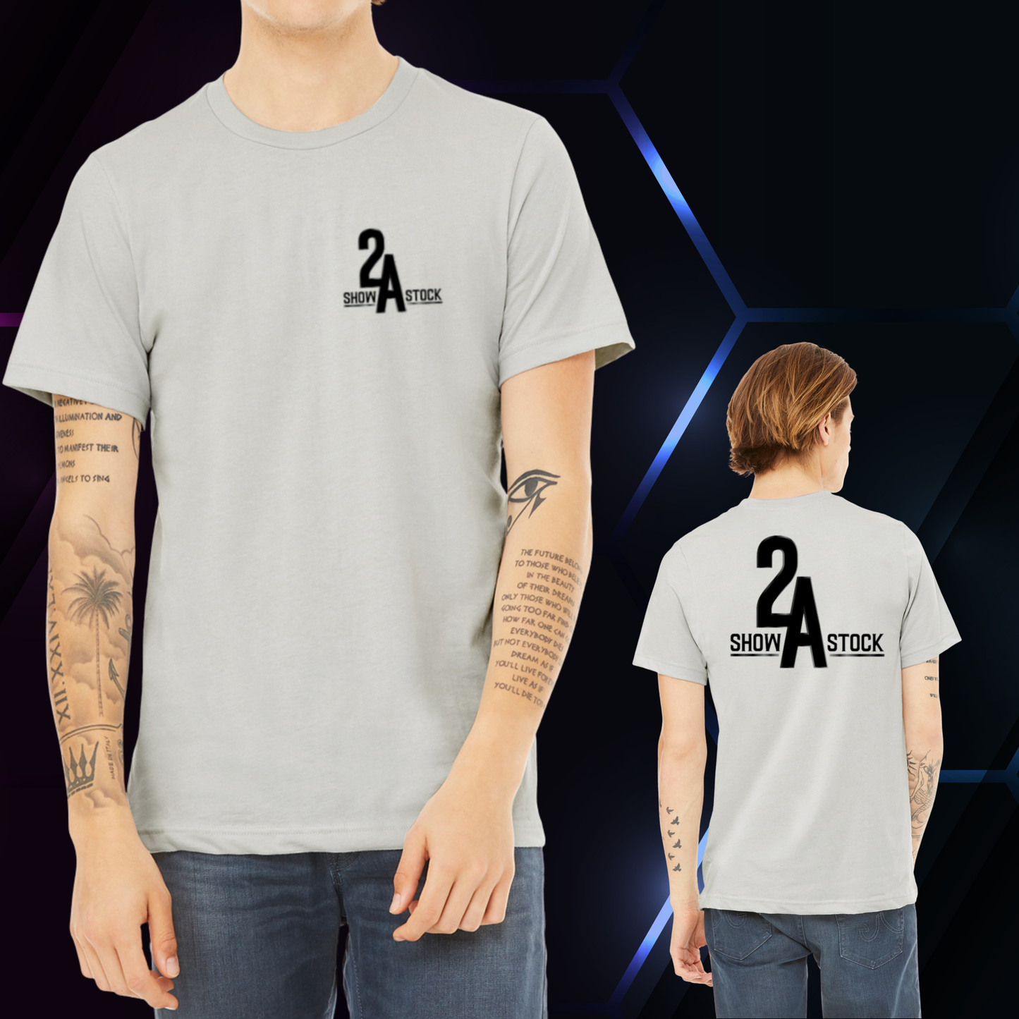 2A Silver Tee