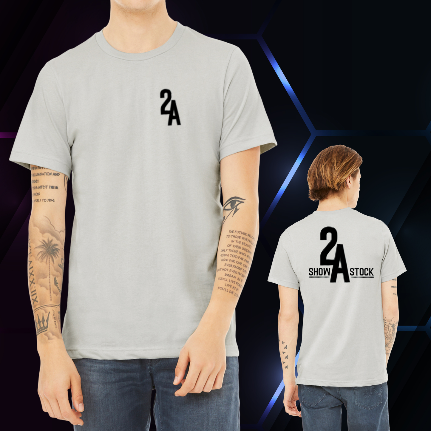 2A Silver Tee