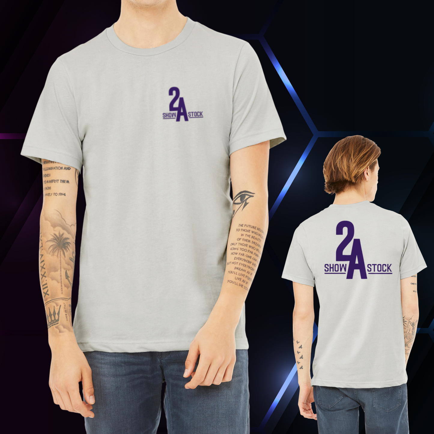 2A Silver Tee