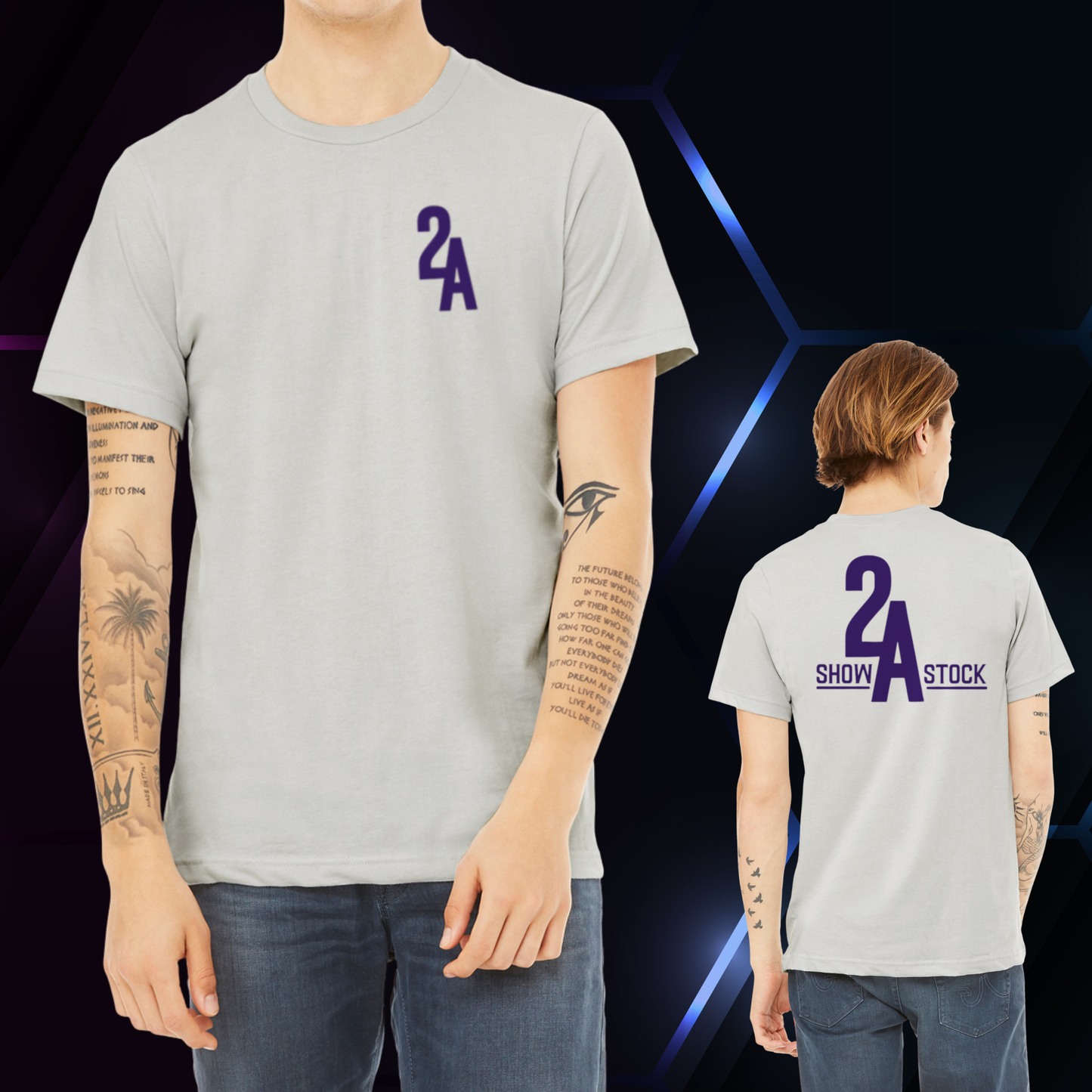 2A Silver Tee