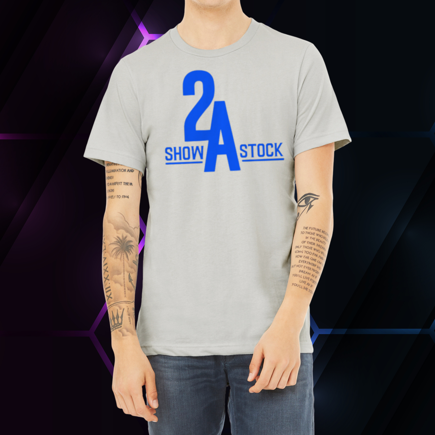 2A Silver Tee