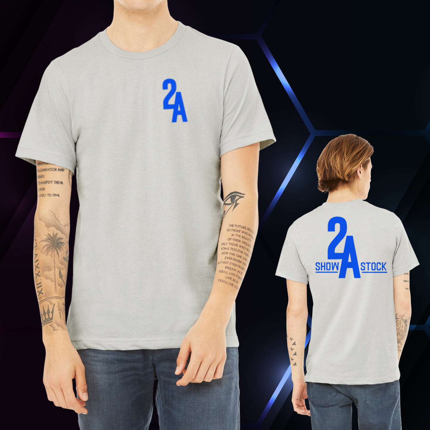 2A Silver Tee