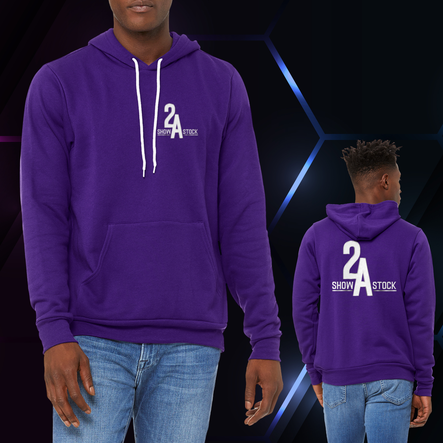 2A Team Purple Hoodie