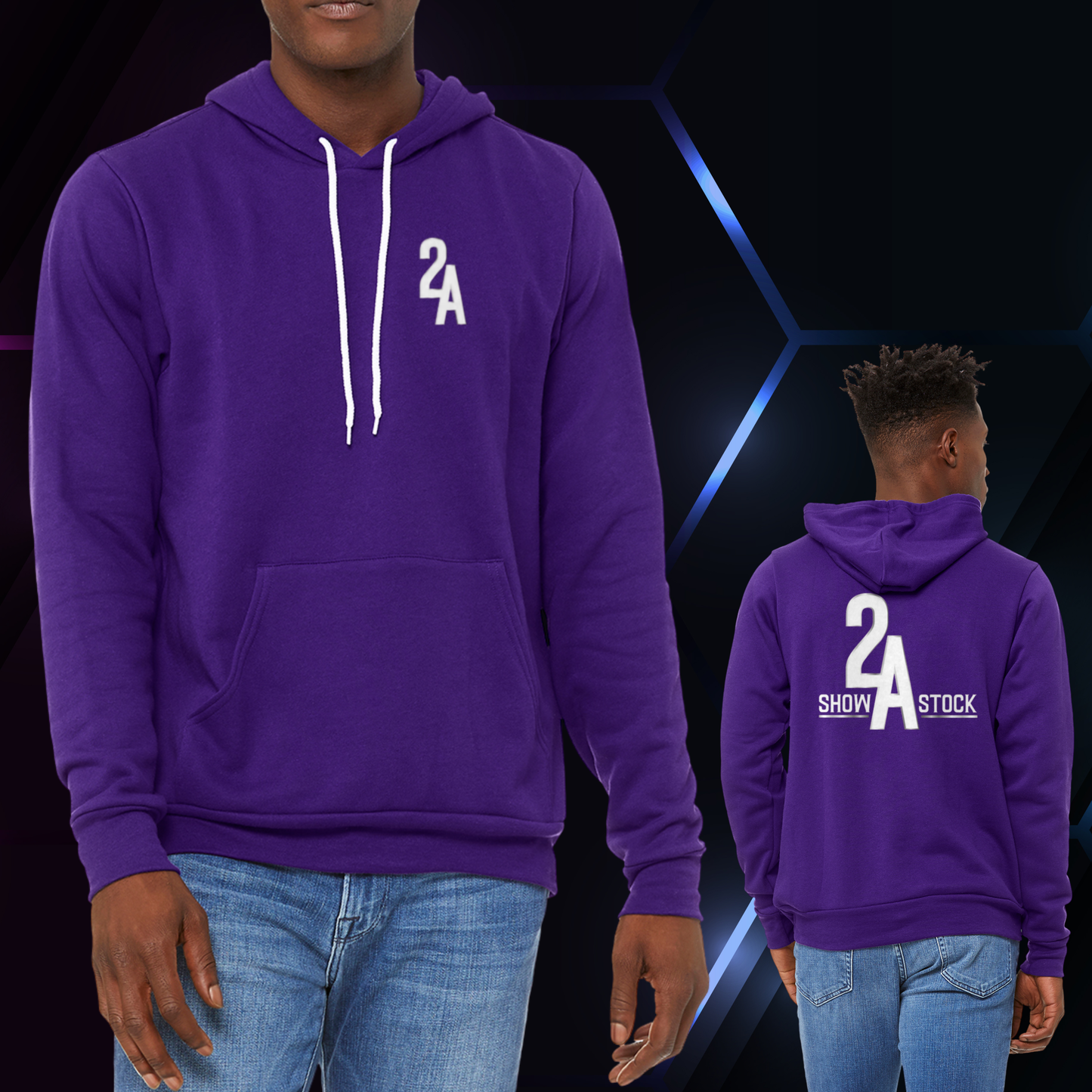 2A Team Purple Hoodie