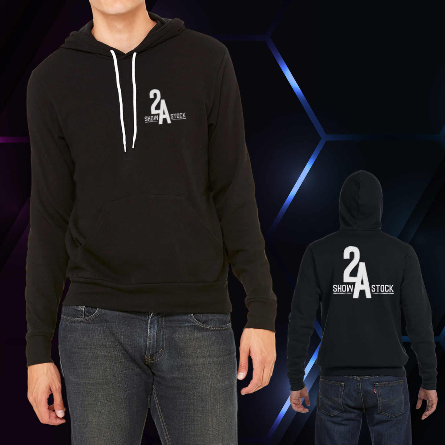 2A Black Hoodie